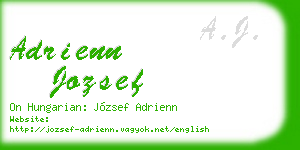 adrienn jozsef business card