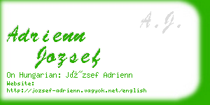 adrienn jozsef business card